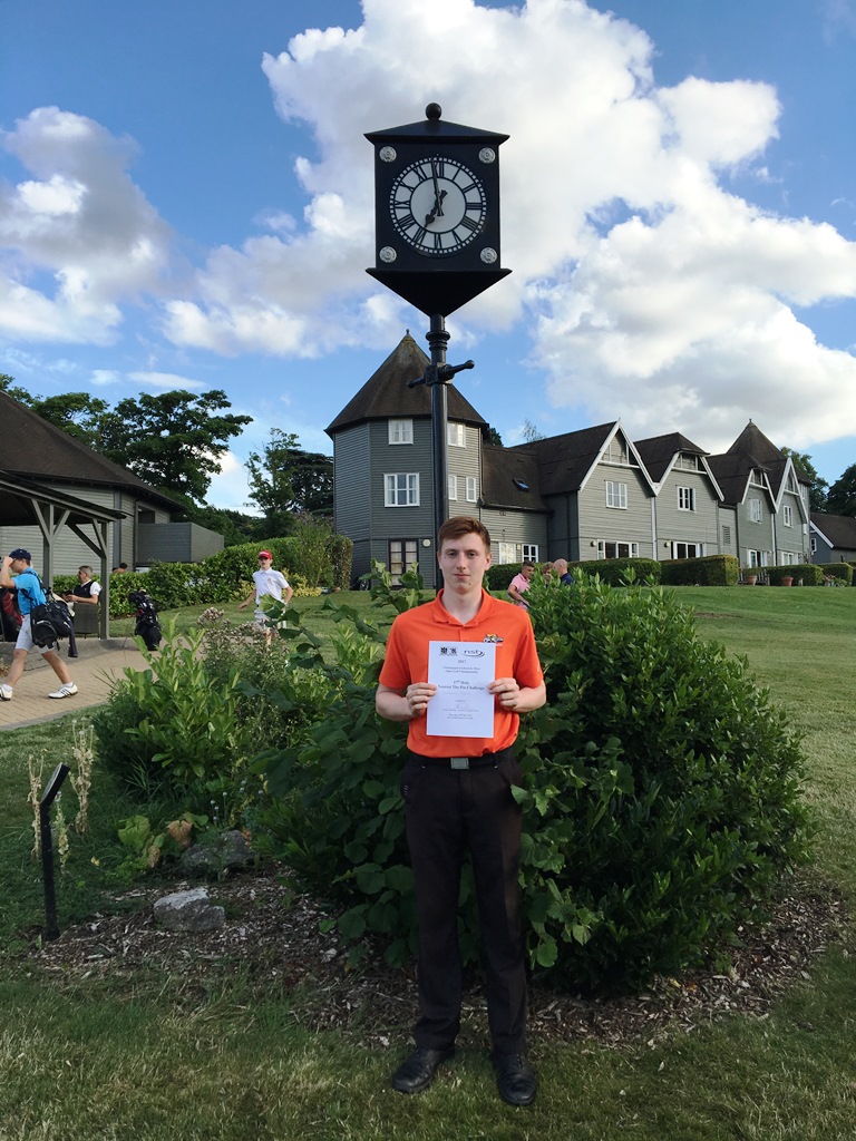 Cameron Reeves 17th Hole Nearest the Pin Champion